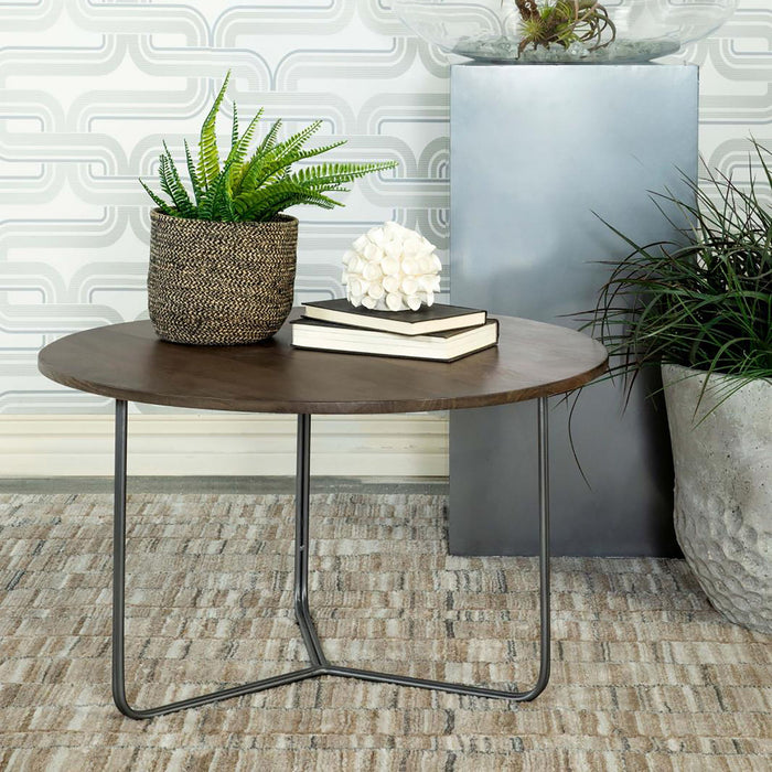 Accent Table With Slim Tripod Base - Brown Furniture Max