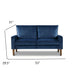 Upholstered Loveseat Sofa, 2 Seater Couch For Living Room Apartment US Pride