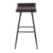 Ale - Contemporary Fixed-Height Bar Stool (Set of 2) Lumi Source