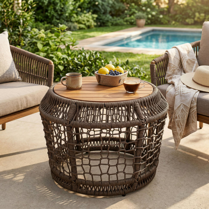 Modern Bohemian Side Table Noble House