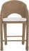 Seacrest - Olefin Water Resistant Fabric And Wicker Outdoor Patio Bar Stool Meridian Furniture