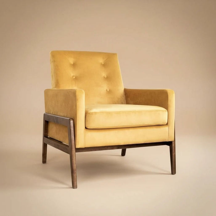 Cole - Solid Wood Lounge Chair Ashcroft Furniture