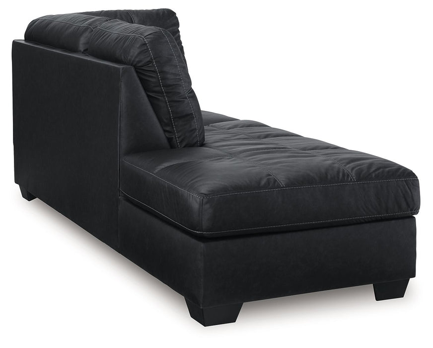 Barlin Mills - Laf Corner Chaise - Carbon Benchcraft®