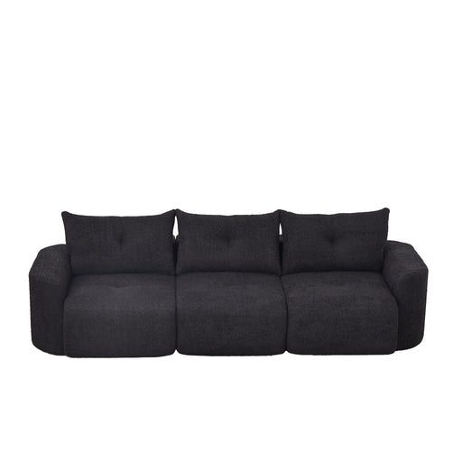 3 Seater With Thickened Armrests Sofa For Living Room Home Essentials