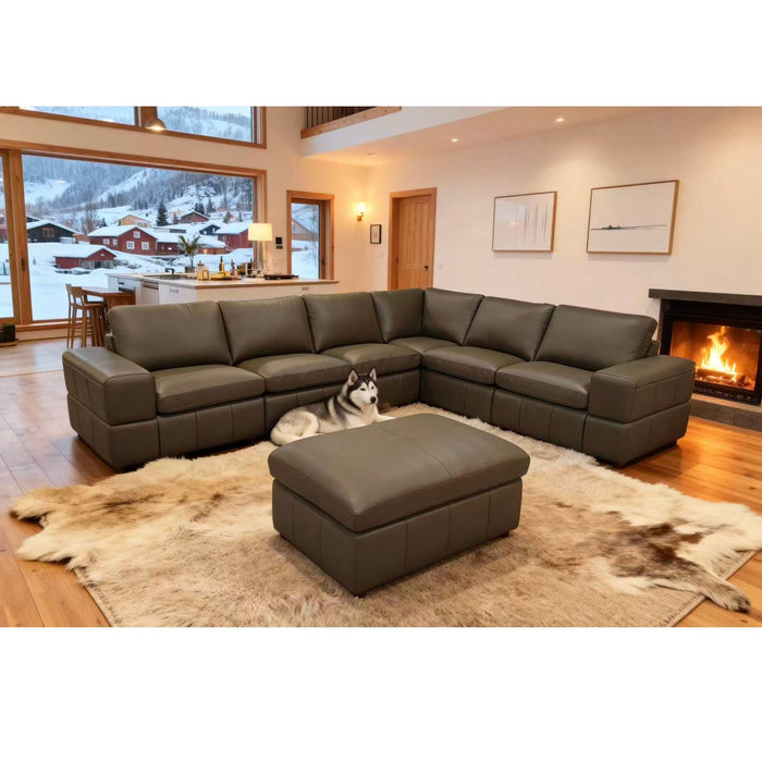 Large Square Arms Modular Sectional Home Essentials