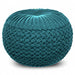 Grafton - Handcrafted Round Pouf Simpli-Home