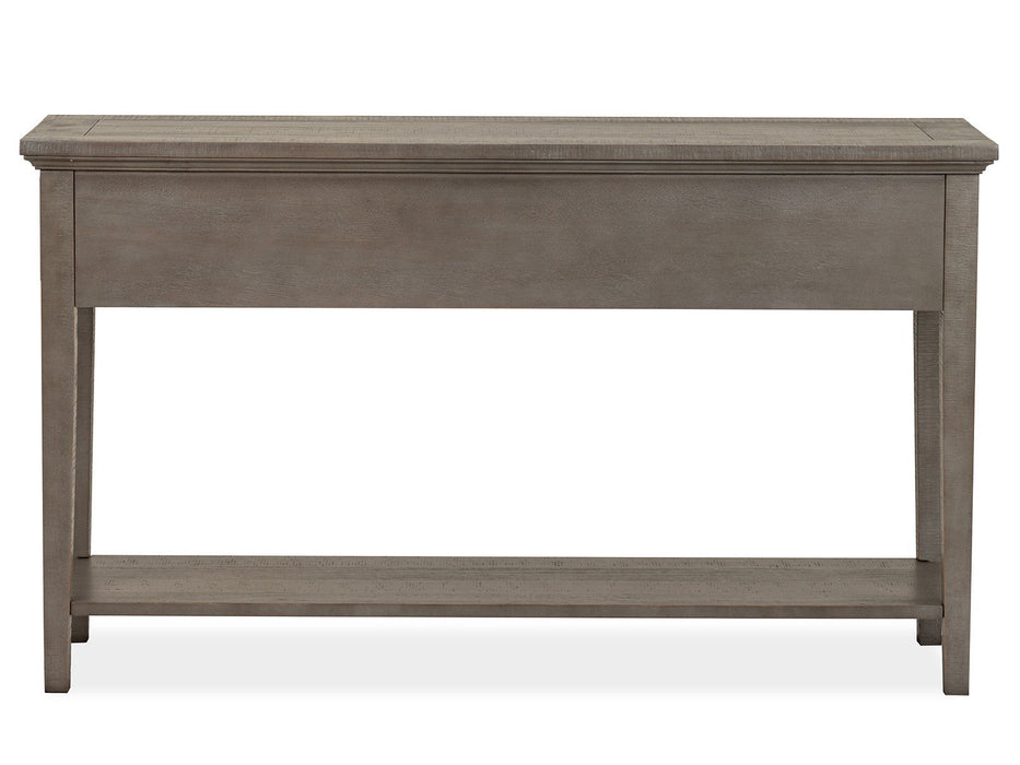 Paxton Place - Rectangular Sofa Table - Dovetail Gray Magnussen Furniture