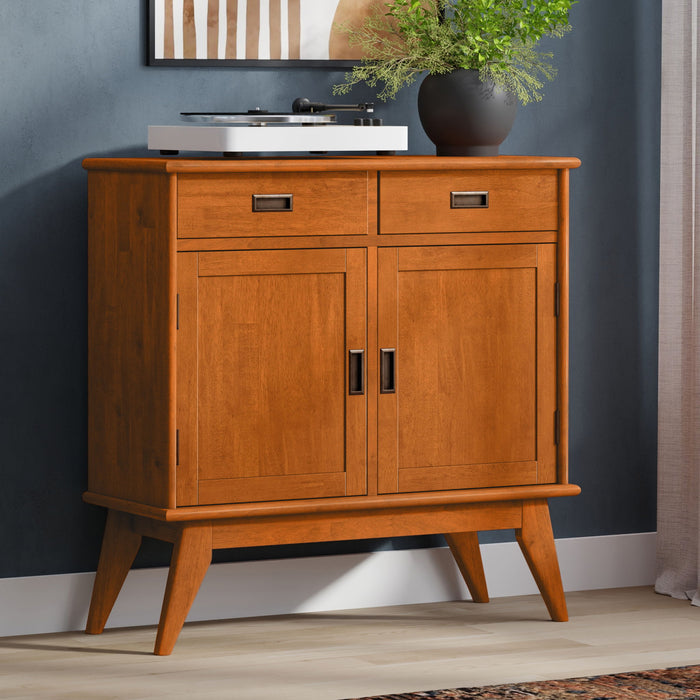 Draper - Entryway Storage Cabinet - Brown Simpli-Home