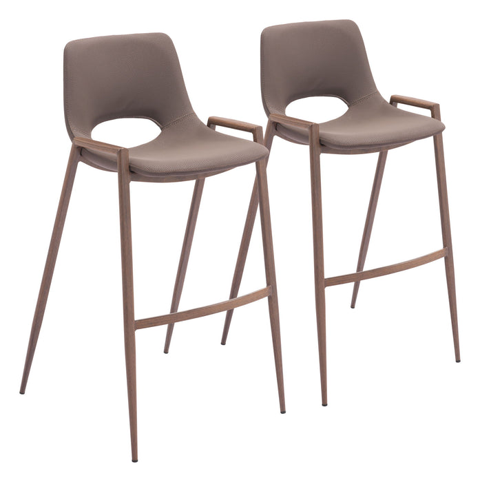 Desi - Barstool (Set of 2) Zuo Modern