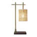 Bedroom Table Lamp With Lampshade - Bronze Ashcroft Furniture