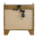 Garcia - Nightstand With LED - Light Brown ACME
