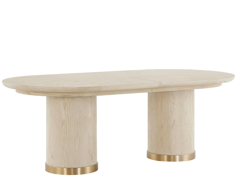 Velora - Oval Dining Table - Light Brown Universal Furniture