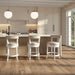 Stool & Upholstered Seat And Back Home Essentials