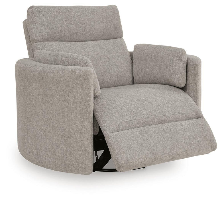 ModMax Luxe - Swivel Glider Power Recliner - Flint Benchcraft®