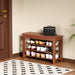 Multi Functional Double Layer Shoe Stool Home Essentials