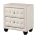 Sophia - 2 Drawer Upholstered Nightstand Matrix Furniture Group
