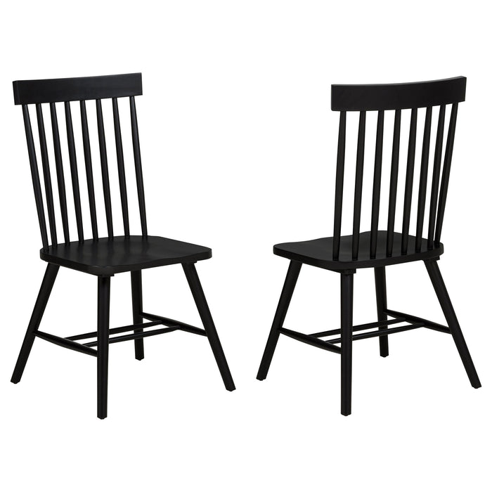 Calloway - Spindle Back Dining Side Chair (Set of 2) Furniture Max