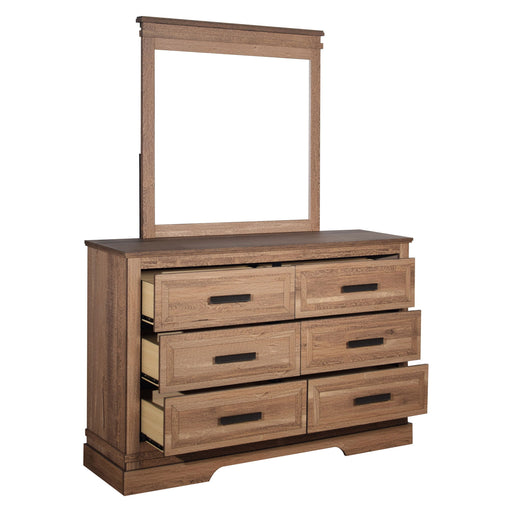 Coventry Hall - Mirror - Pecan New Classic