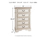 Realyn - Chest - Chipped White Signature Design by Ashley®
