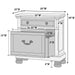 3 Piece Bedroom Set, Bed With 2 Nightstands Home Essentials