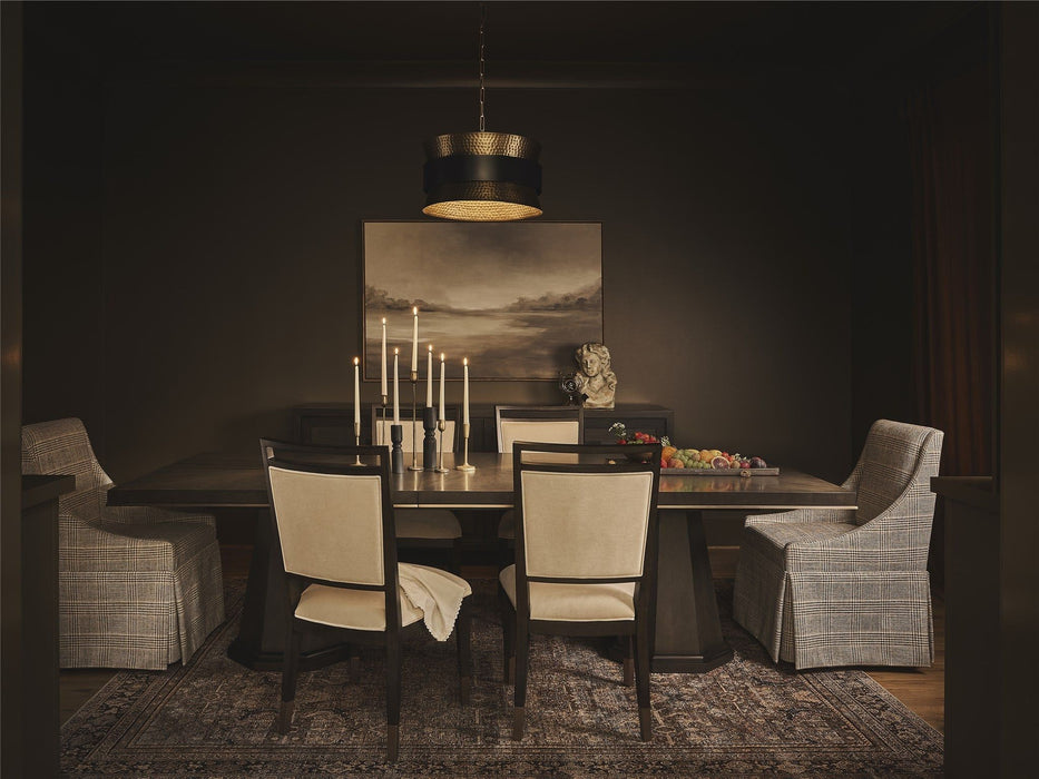 Fenwick - Side Chair - Beige / Dark Brown Universal Furniture
