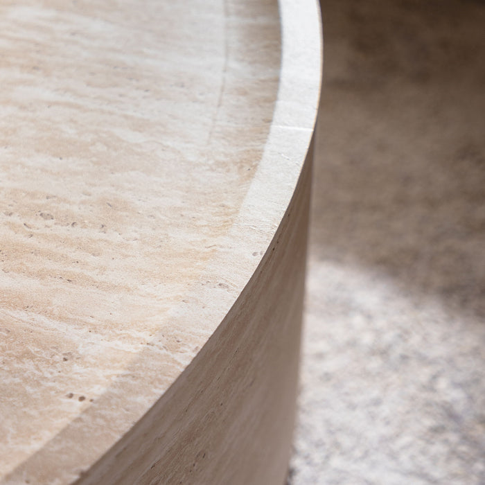 Modern Round Table With Mars Pattern For Living Room Home Essentials