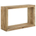 Mesa - Rectangular Console Table With Clean Open Frame Design - Natural Furniture Max