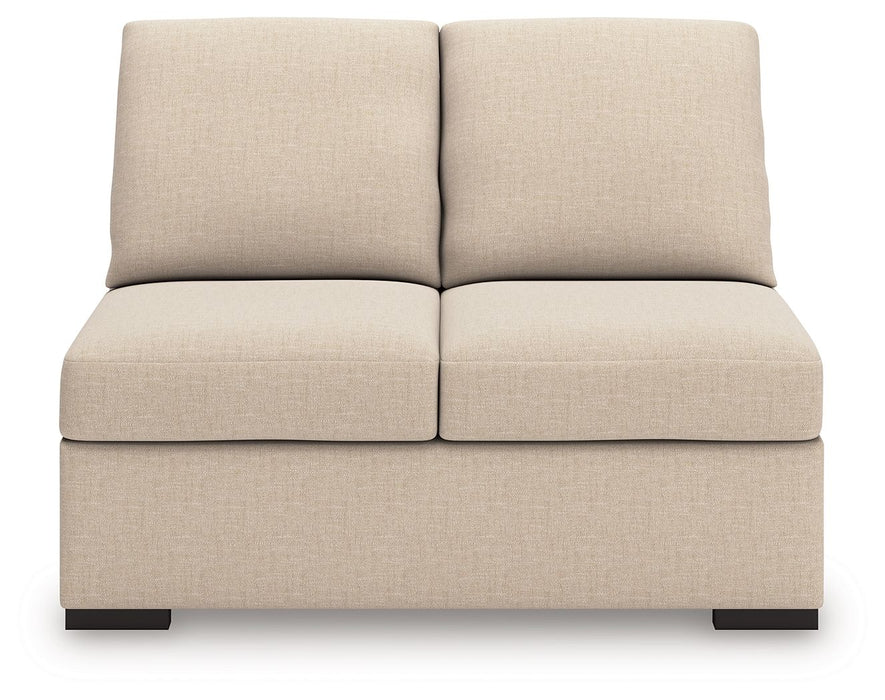 LadyMae - Armless Loveseat - Twill