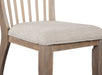 Ainsley - Dining Side Chair With Upholstered Seat (Set of 2) - Cerused Khaki Magnussen Furniture