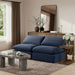 Indulge - Velvet 2 Seat Modular Armless Sofa Meridian Furniture