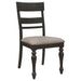 Kavita - Dining Side Chair (Set of 2) - Charcoal Furniture Max
