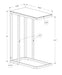 C-Shaped Accent Table For Living Room 8th Street