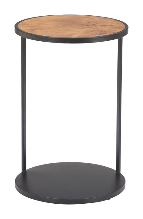Nodo - Side Table - Brown & Black