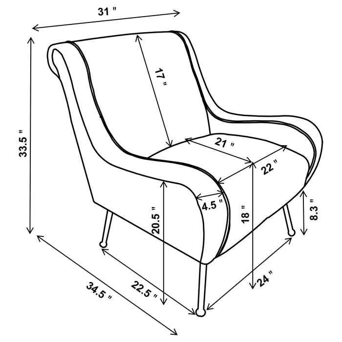 Lundy - Accent Chair Furniture Max