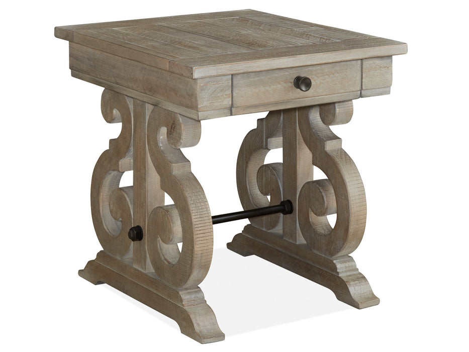 Tinley Park - Rectangular End Table - Dove Tail Gray Magnussen Furniture