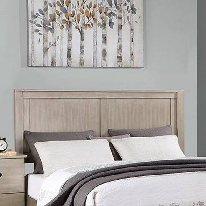 Bed With 2 Panel Headboard Home Essentials