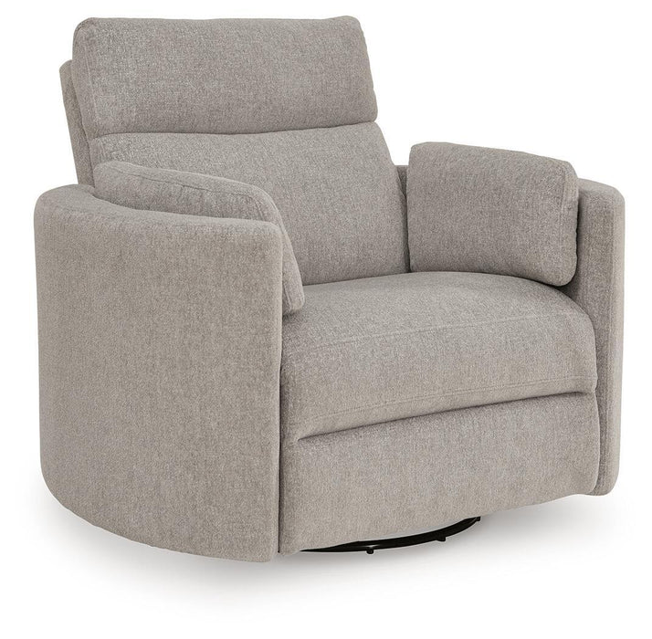 ModMax Luxe - Swivel Glider Power Recliner - Flint Benchcraft®