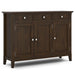 Acadian - Entryway Storage Cabinet - Brown Simpli-Home