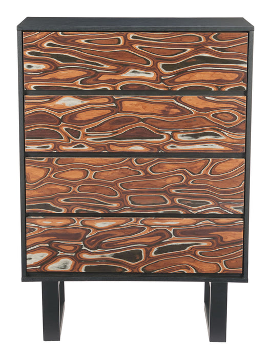 Aremi - Chest - Brown / Black Zuo Modern
