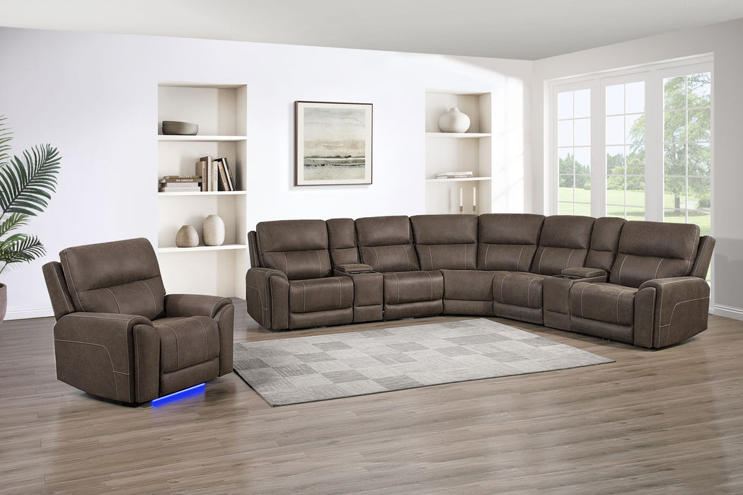 Gaia - Storage Console With Speakers - Sable