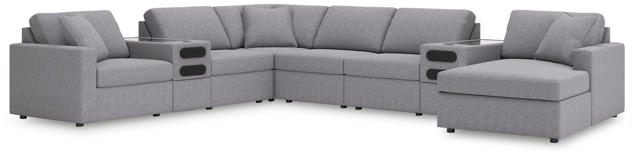 Modmax - Sectional - Granite Signature Design by Ashley®