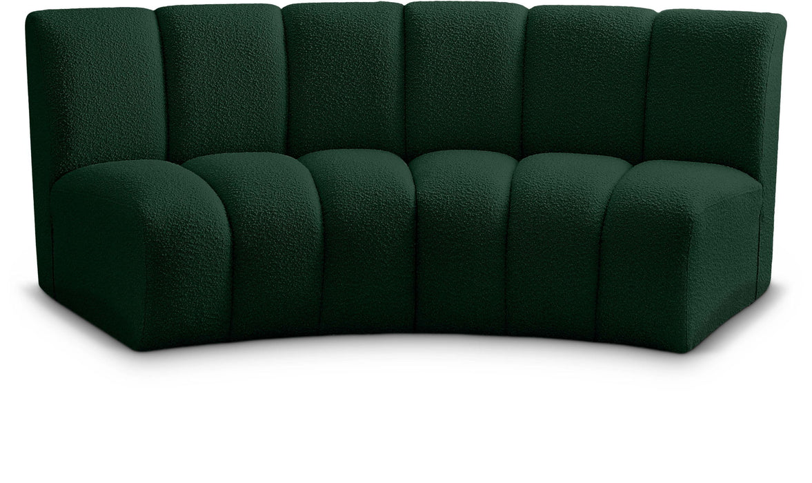 Infinity - 2 Piece Boucle Modular Sectional Meridian Furniture