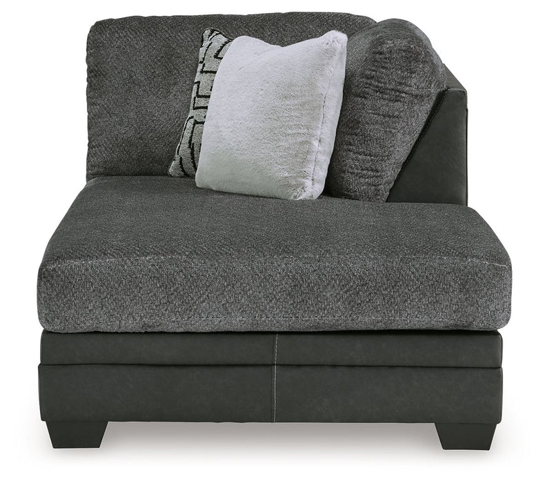 Brixley Pier - Raf Corner Chaise - Graphite