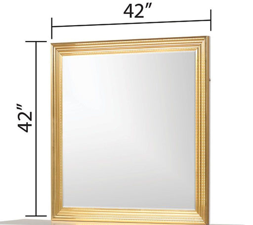 Obsession - Square Mirror - White Matrix Furniture Group