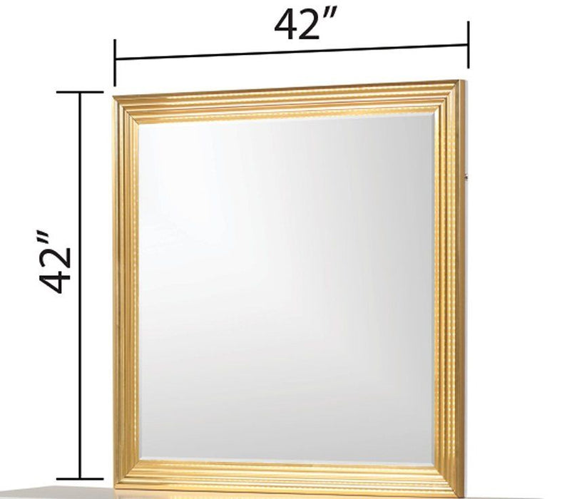 Obsession - Square Mirror - White Matrix Furniture Group