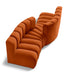 Arc - Velvet 4 Piece Sofa Meridian Furniture