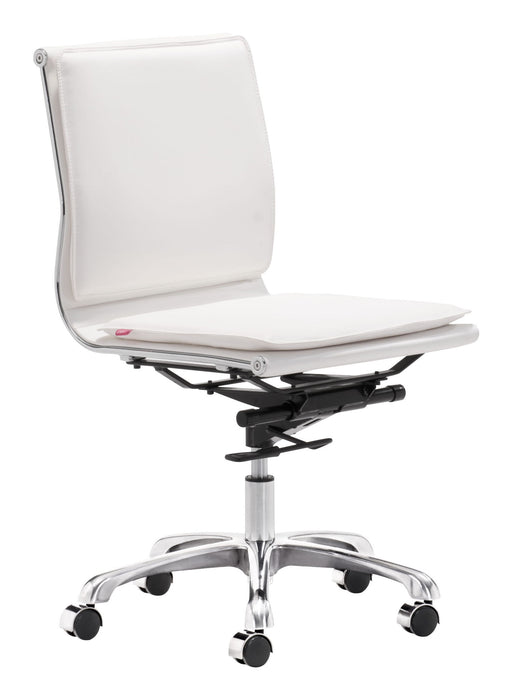 Lider Plus - Armless Office Chair Zuo Modern