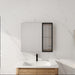 Wall Mounted Bathroom Cabinet & Adjustable Shelves - Imitative Oak Home Essentials