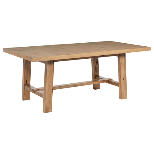 Extension Leaf Dining Table With Removable Leaf - Natural Furniture Max