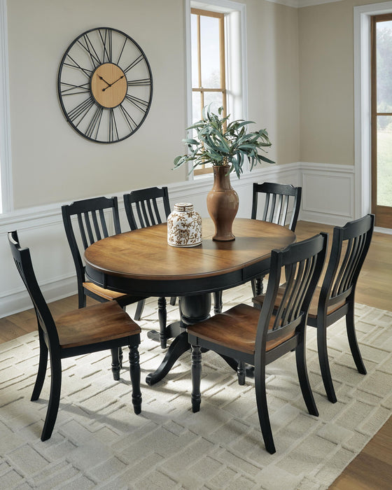 Clorazi - Extension Dining Table Set Signature Design by Ashley®